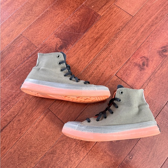 Converse Chuck Taylor All Star CX Hi stretch canvas sneakers in cargo khaki - Picture 10 of 11